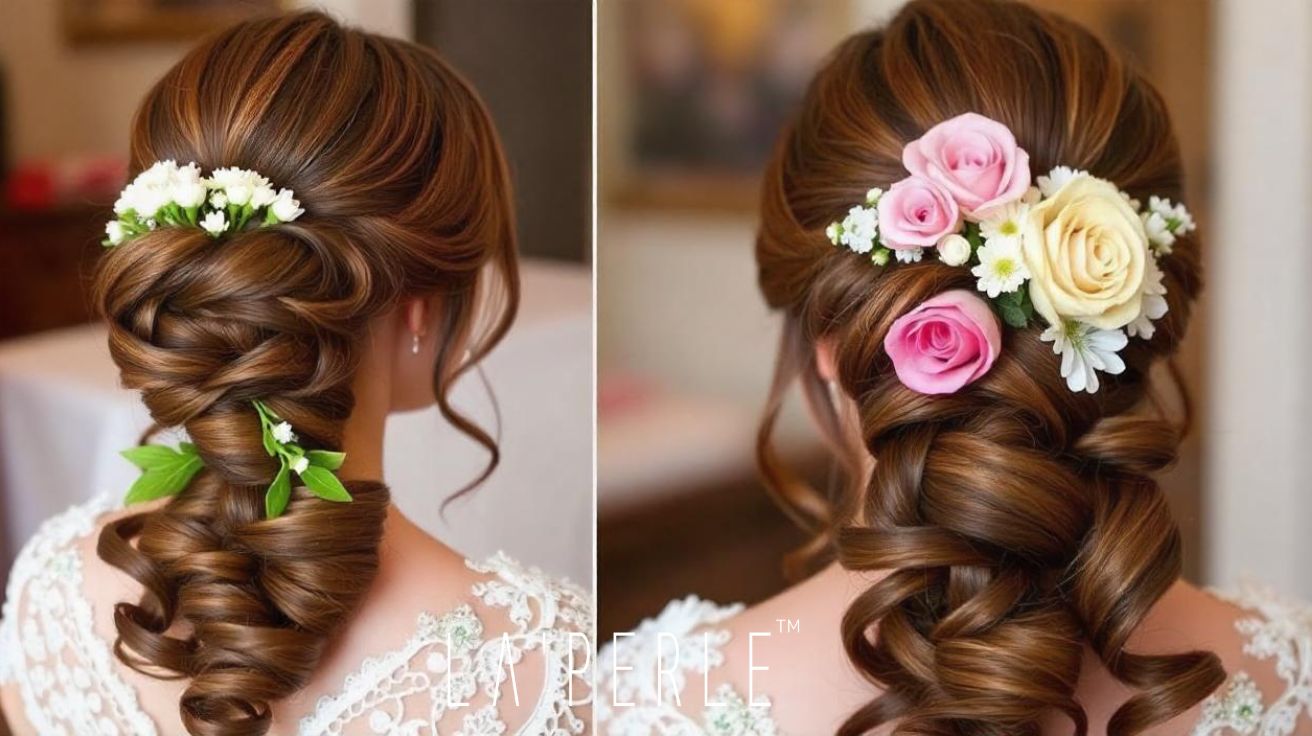 Bridal Hairstyles Flower Delights| Best Salon in Noida