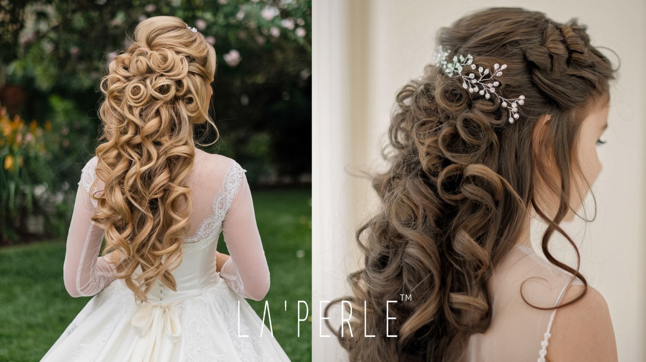 Bridal Hairstyles Romantic Loose Curls | Best Salon in Noida