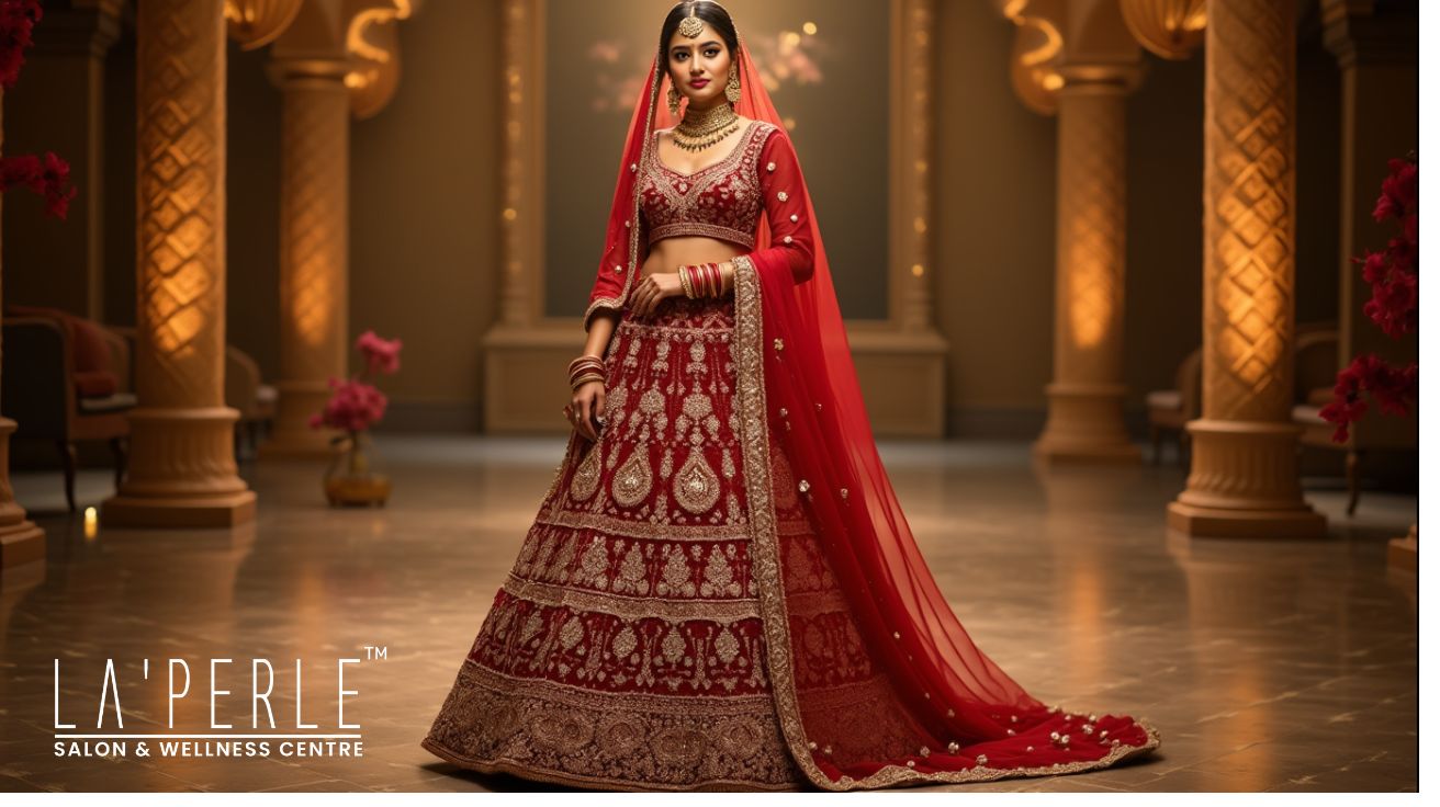 Bridal Lehenga | The quintessential ruddy lehenga