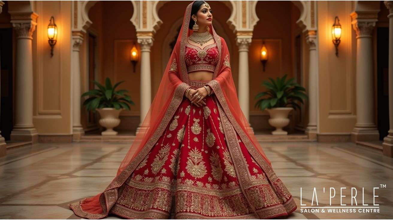 The Rajputana lehenga