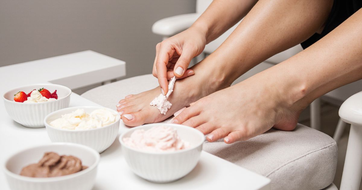 BEST ICE CREAM PDEICURE AND MENICURE